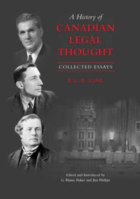 History of Canadian Legal Thought