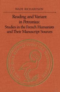 Reading and Variant in Petronius