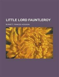 Bokomslag för "Little Lord Fauntleroy"