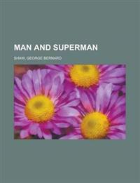 Bokomslag för "Man and Superman"
