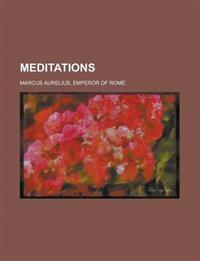Kirjan kansi "Meditations"