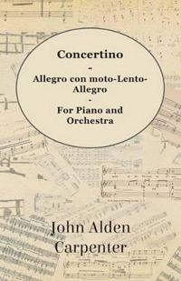 Concertino - For Piano And Orchestra