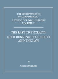 Study in Legal History Volume II; The Last of England