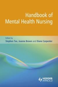 Handbook of Mental Health Nursing