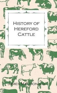 Kirjan kansi "History of Hereford Cattle"