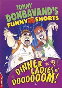 Bokomslag för "EDGE: Tommy Donbavand's Funny Shorts: Dinner Ladies of Doooooom!"