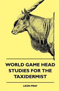 World Game Head Studies For The Taxidermist