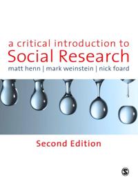 Critical Introduction to Social Research