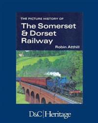 Kirjan kansi "The Picture History of Somerset & Dorset Railway"