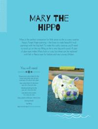 Mary the Hippo Toy Sewing Pattern
