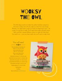 Wooksy the Owl Toy Sewing Pattern