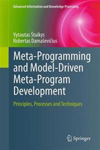 Kirjan kansi "Meta-Programming and Model-Driven Meta-Program Development"