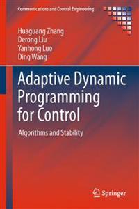 Kirjan kansi "Adaptive Dynamic Programming for Control"