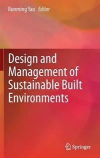 Bokomslag för "Design and Management of Sustainable Built Environments"