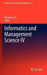 Bokomslag för "Informatics and Management Science IV"