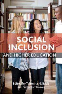 Kirjan kansi "Social Inclusion and Higher Education"