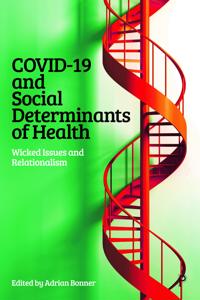 Kirjan kansi "COVID-19 and Social Determinants of Health"