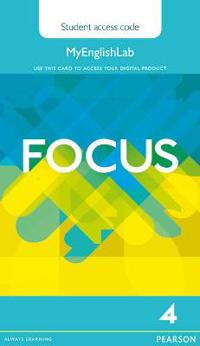 Focus BrE 4 MyEnglishLab Student's Access Card