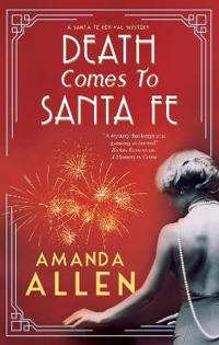 Kirjan kansi "Death Comes to Santa Fe"