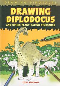 Bokomslag för "Drawing Diplodocus and Other Plant-Eating Dinosaurs"