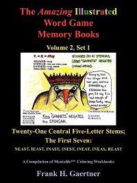 The Amazing Illustrated Word Game Memory Books, Vol. 2, Set 1