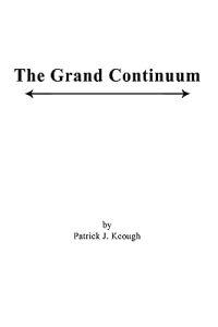 Bokomslag for "The Grand Continuum"