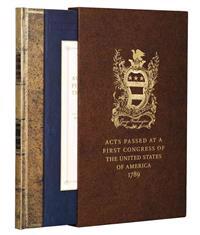 Washington, G: Acts of Congress 1789
