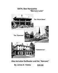 BATH, New Hampshire Memory Lane