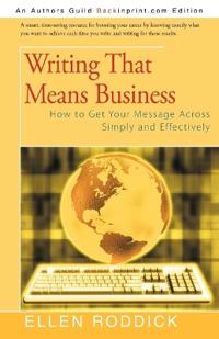Writing That Means Business