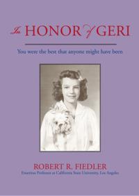 In Honor of Geri