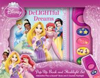Disney Princess: Light Up Your Dreams Pop-Up Play-a-Sound Book and 5-Sound Flashlight Set
