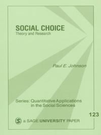 Social Choice
