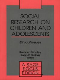 Social Research on Children and Adolescents