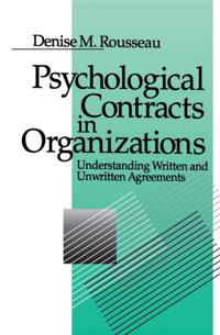 Psychological Contracts in Organizations