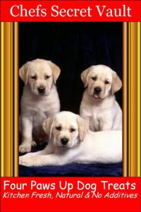 Four Paws up Dog Treats: Kitchen Fresh, Natural & No Additives