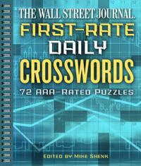 Kirjan kansi "The Wall Street Journal First-Rate Daily Crosswords"