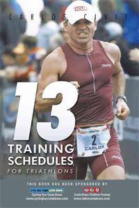 Bokomslag for "13 Training Schedules for Triathlons"