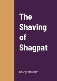 Kirjan kansi "The Shaving of Shagpat"