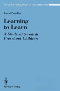 Recent Research in Psychology
