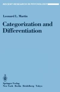 Recent Research in Psychology