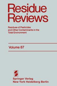Reviews of Environmental Contamination and Toxicology