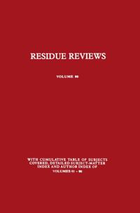 Residue Reviews