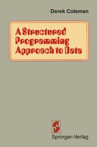 Structured Programming Approach to Data