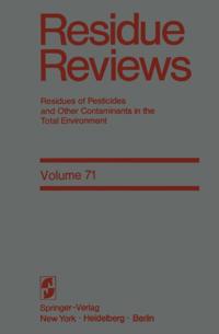 Reviews of Environmental Contamination and Toxicology