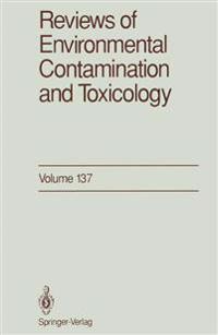 Kirjan kansi "Reviews of Environmental Contamination and Toxicology"