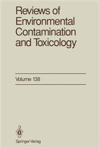 Kirjan kansi "Reviews of Environmental Contamination and Toxicology"