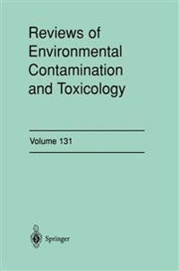 Kirjan kansi "Reviews of Environmental Contamination and Toxicology"