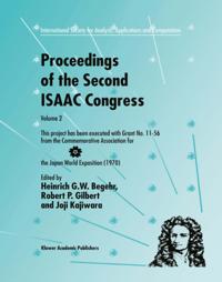 International Society for Analysis, Applications and Computation