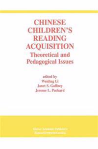 Chinese Children’s Reading Acquisition