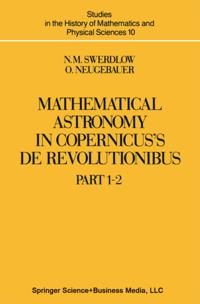 Studies in the History of Mathematics and Physical Sciences